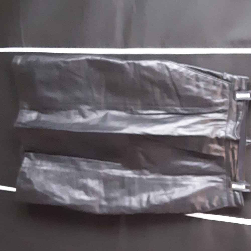 Black Leather Skirt.